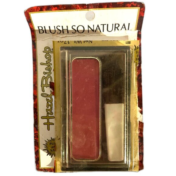 Vintage Hazel Bishop Soft Natural Powder Blush - New in Package - Picture 1 of 4